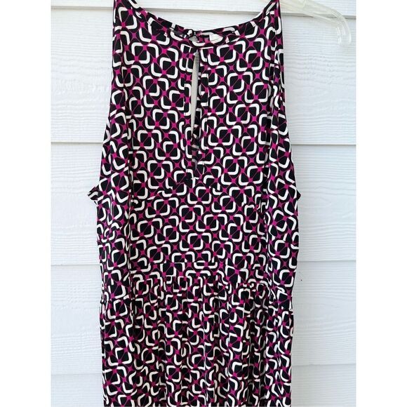 MICHAEL KORS Pink Sleeveless Maxi Dress with Slit size L - Picture 6 of 13